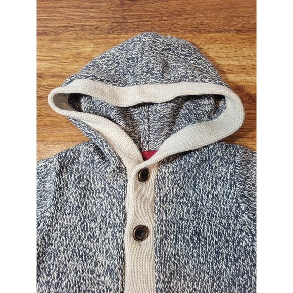 Roots Cabin Youth Size 5T Hooded Cardigan Sock Puppet Color - Picture 3 of 6